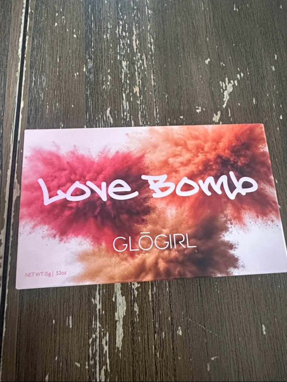 New Love Bomb Glogirl eyeshadow palette*
